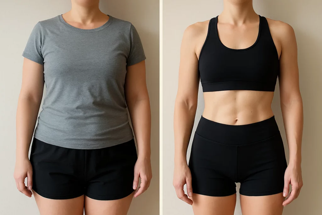 Fitness photo sample